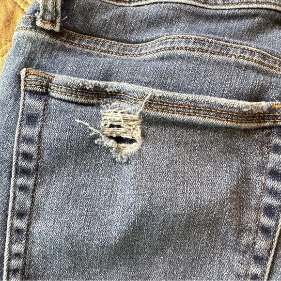 Rock & Republic sz 14 FIXX Women’s Blue Boot Cut Jeans Low Rise Denim - Picture 3 of 16